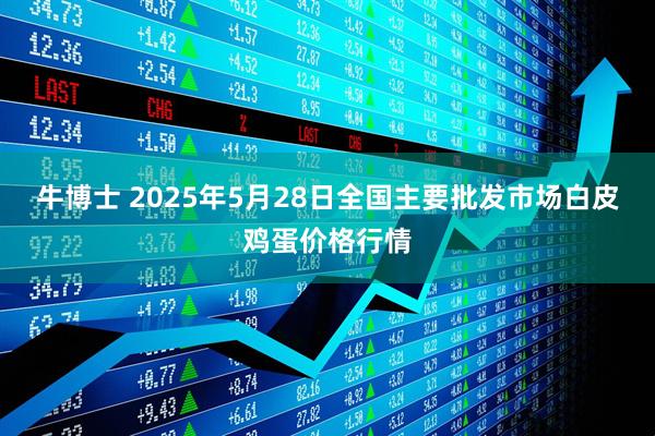 牛博士 2025年5月28日全国主要批发市场白皮鸡蛋价格行情